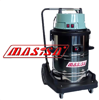 Aspiradora industrial Maid 215 motor de 1,000 W con 2 turbinas